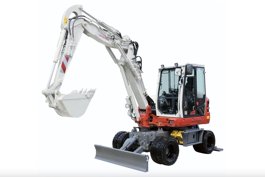 TAKEUCHI INTRODUCES NEW TB370W WHEELED EXCAVATOR